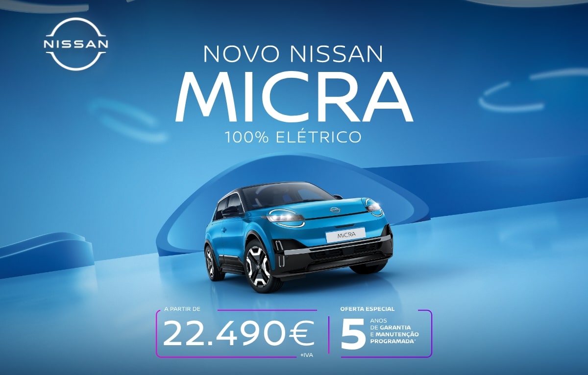 Chegou o novo Nissan Micra 100% elétrico.
