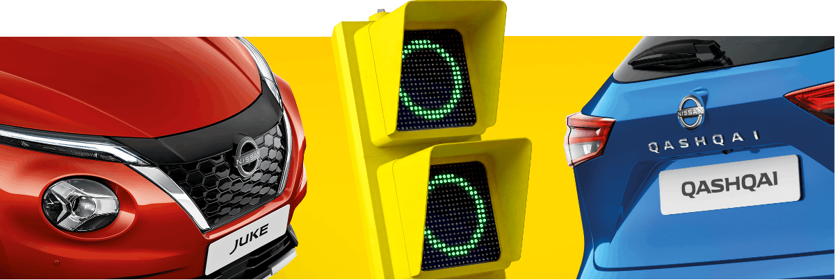 Procura um Nissan Juke ou Qashqai usado? Tem luz verde para avançar, durante os dias Non-Stop.