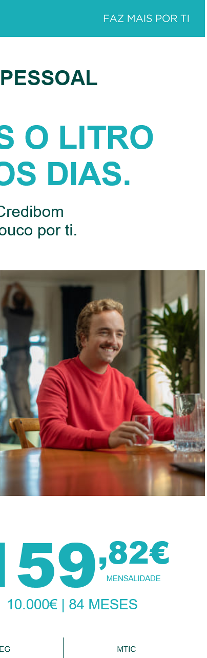 Simule já com a Credibom!