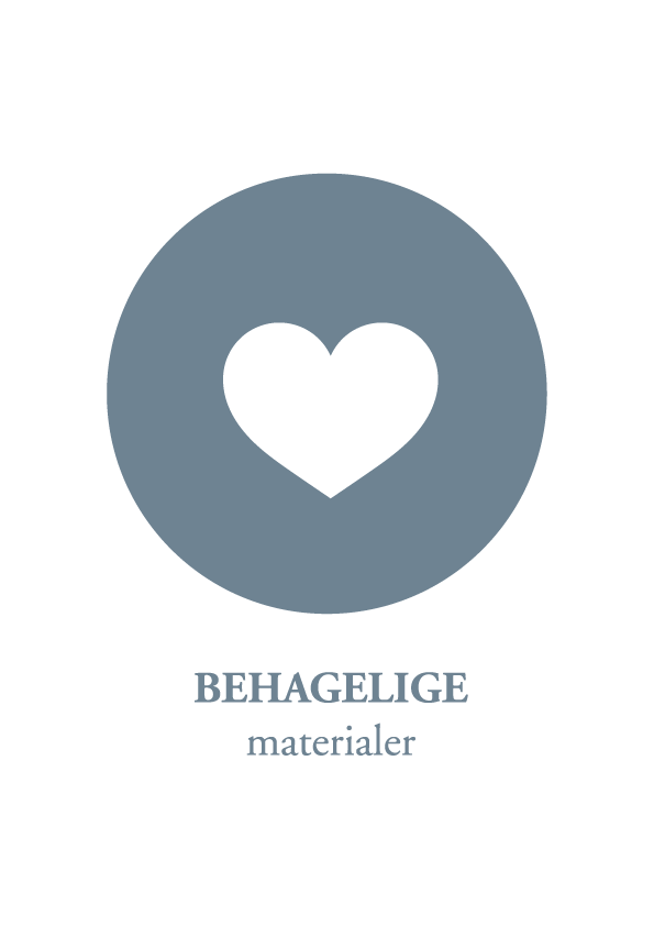 Behagelige materialer