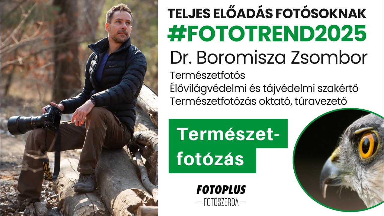 🎙🎬 Dr. Boromisza Zsombor: Amikor a természetfotózás és a természetvédelem kéz a kézben jár