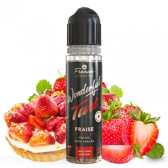 E-Liquide Fraise - Wonderful Tart by Le French Liquide | 60 ml avec nicotine