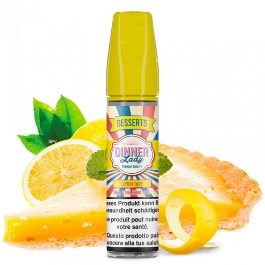 Lemon Tart - Shortfill format - Dinner Lady | 50ml