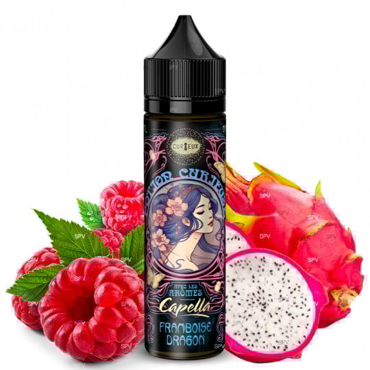 Framboise Dragon (arômes Capella) - Potion Curieuse by Curieux | 50 ml in 70 ml