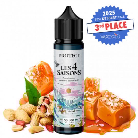 Cacahuètes Caramel Beurre Salé - Hiver - Les 4 Saisons by Protect | 50 ml in 75 ml