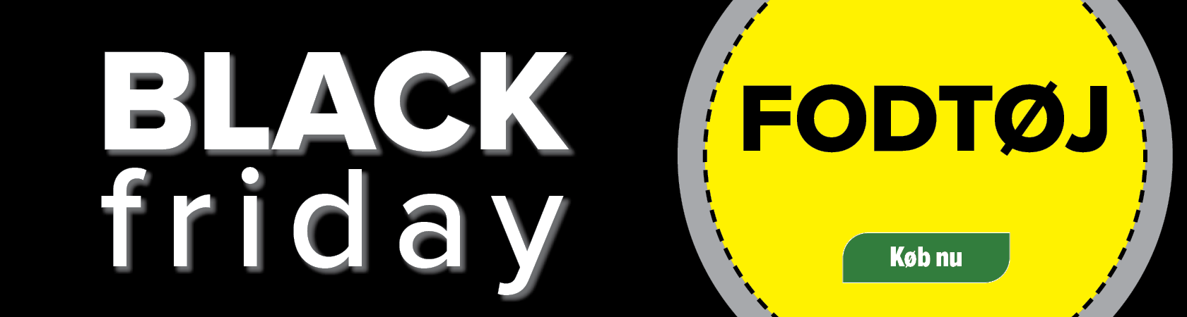 Black Friday Fodtøj