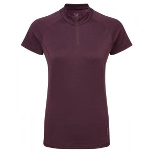 Image of Montane Dart zip t-shirt Fem