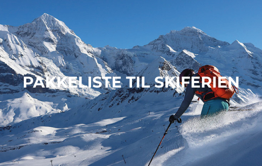 pakkeliste skiferie