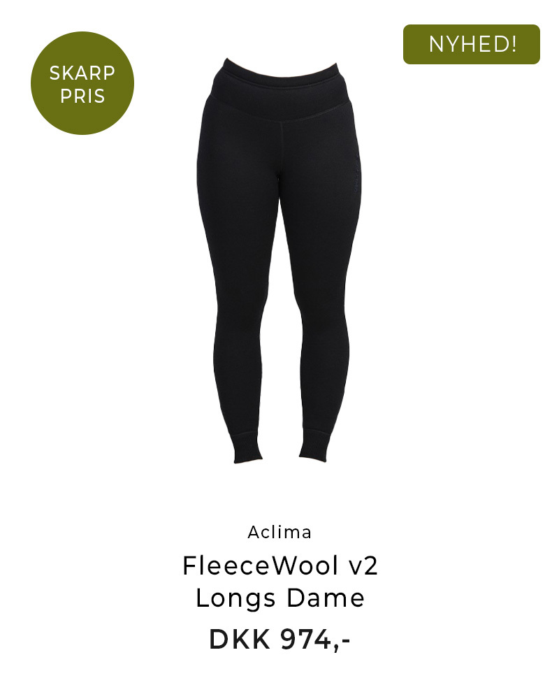 FleeceWool v2 Longs Dame