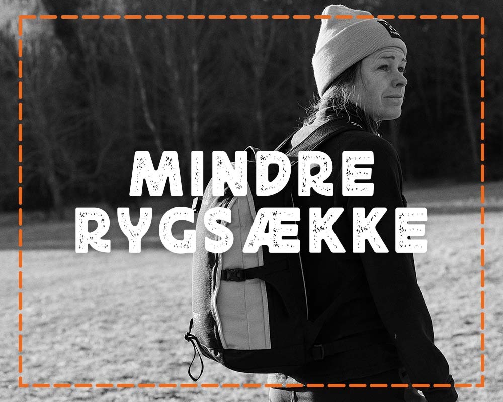 mindre rygsække