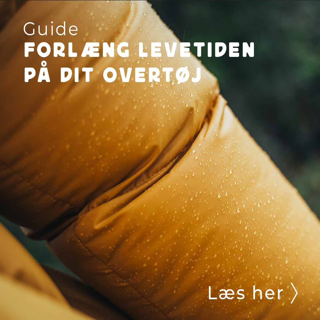 Forlæng levetiden på dit overtøj