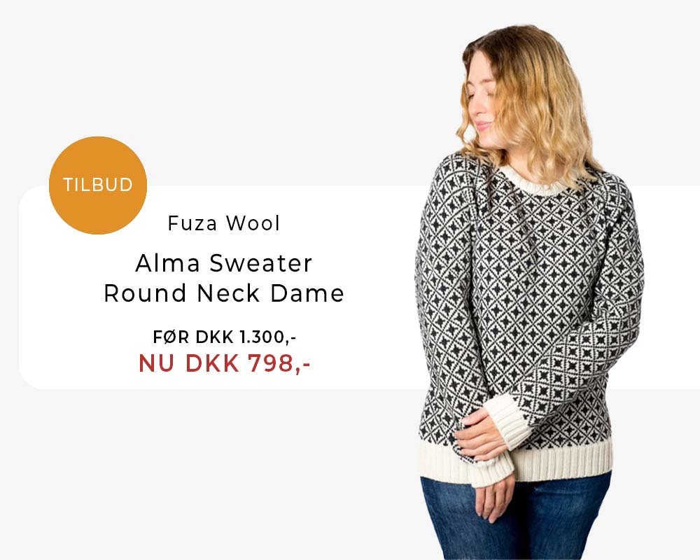 Alma Sweater Round Neck Dame