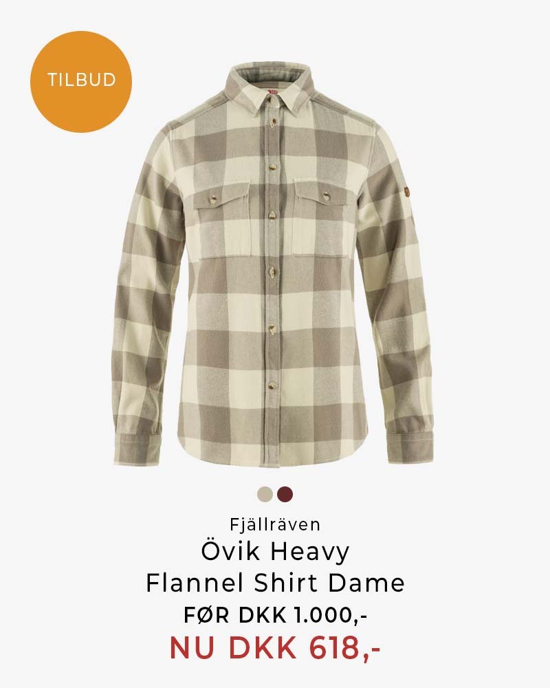 Övik Heavy Flannel Shirt Dame