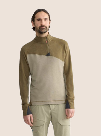 Huge Half Zip Sweater