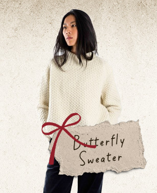 Butterfly sweater