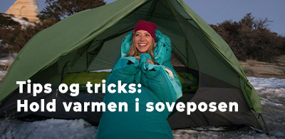 Blogindlæg: Hold varmen i soveposen