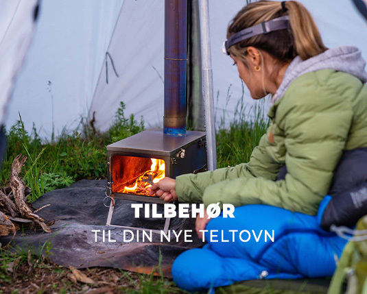 Tilbehør til teltovn