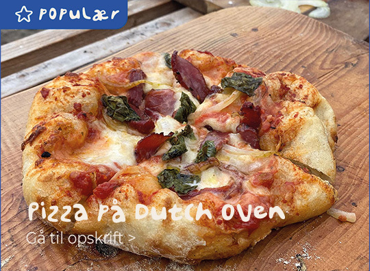 Pizza på ducth oven
