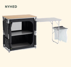 Padres Opbvaringsmøbel med sidebord