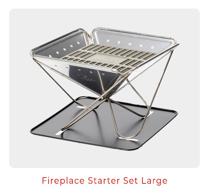 Fireplace starter set large