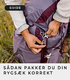 Blog: Sådan pakker du din rygsæk korrekt