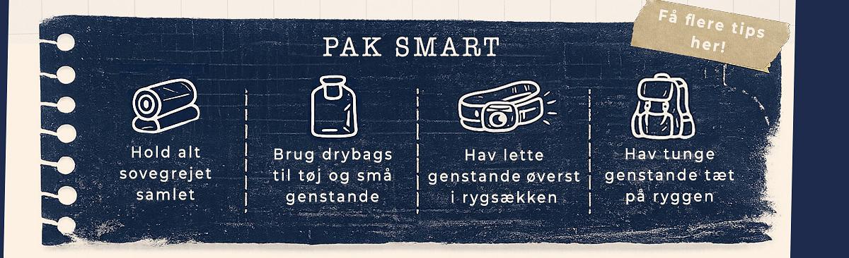Guide: Sådan pakker du en rygsæk korrekt
