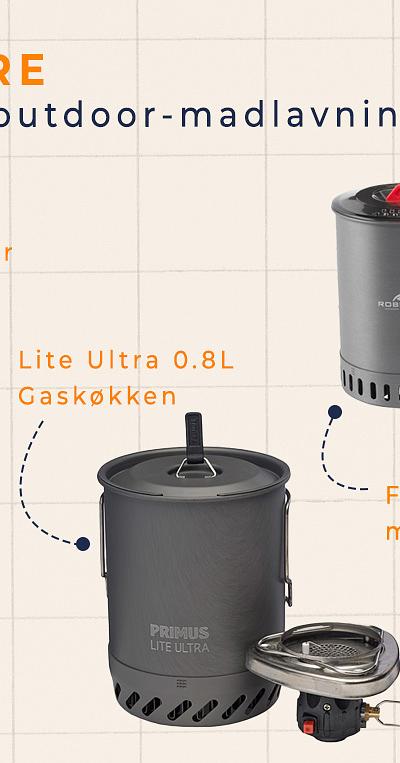 Lite Ultra 0.8 L Gaskøkken