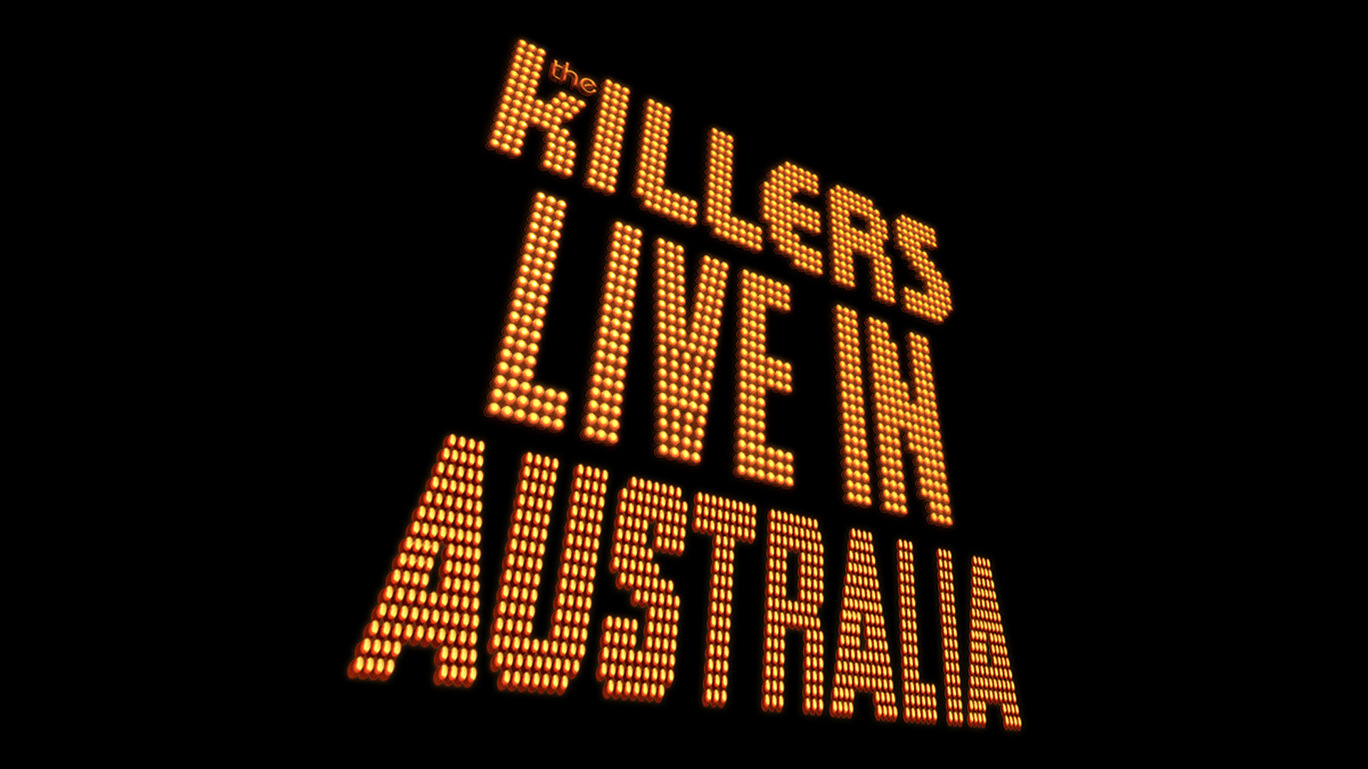 The Killers Live In Australia