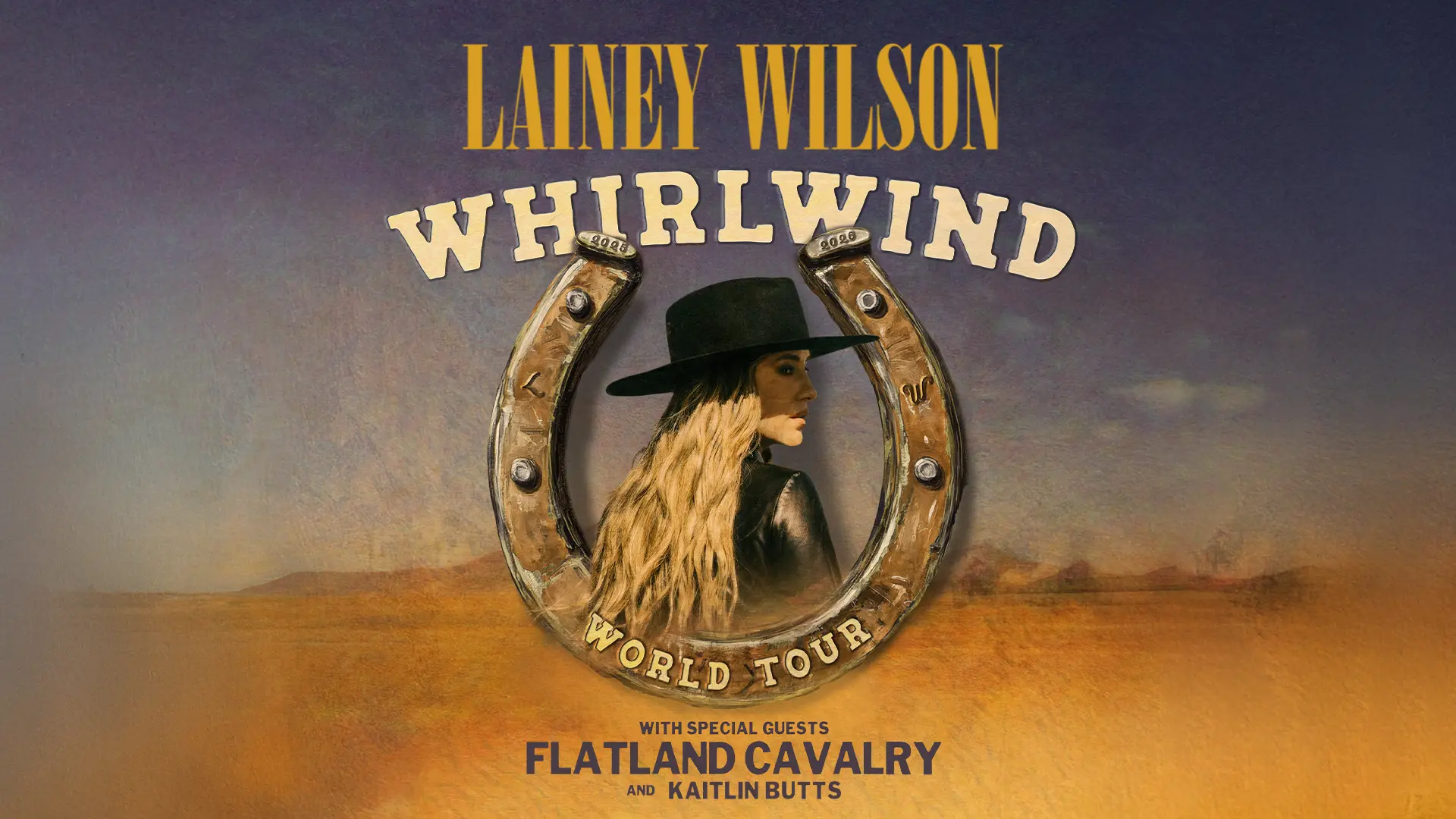 Lainey Wilson WHIRLWIND WORLD TOUR