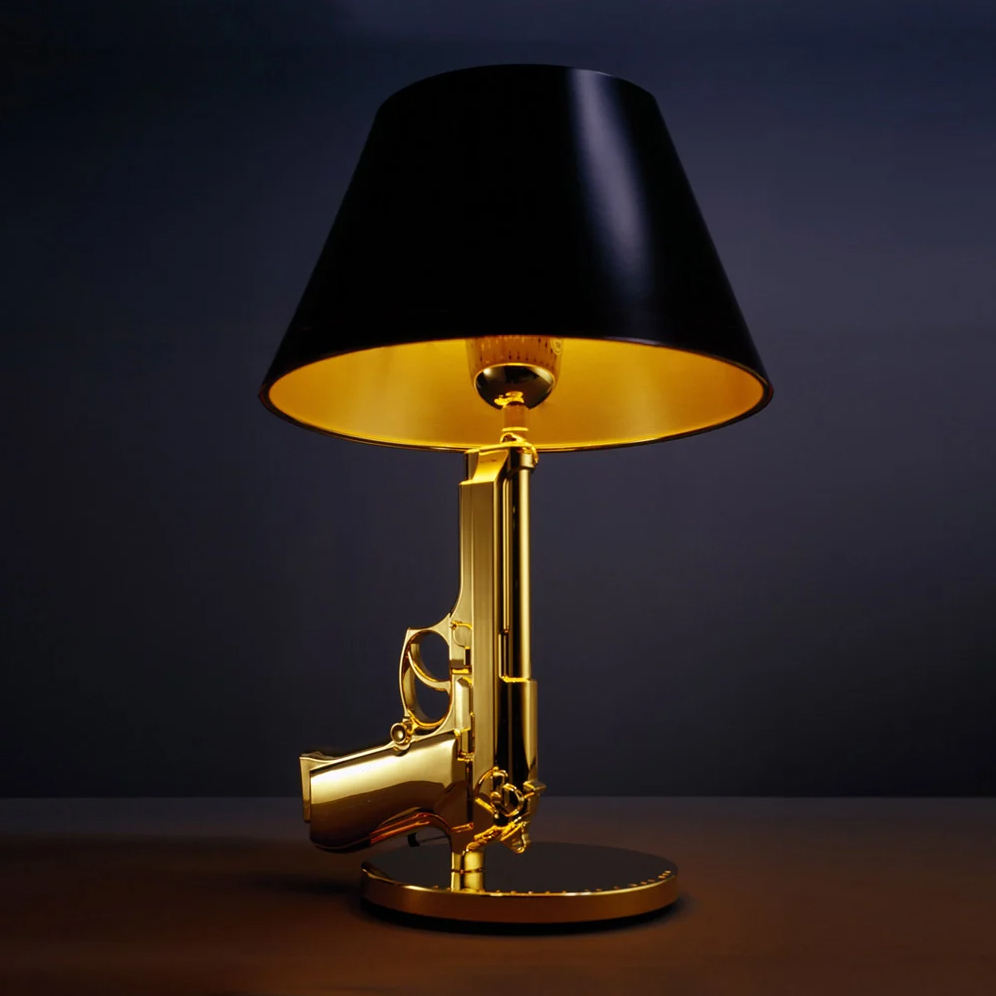 Image of Beretta Bordslampa - Guld