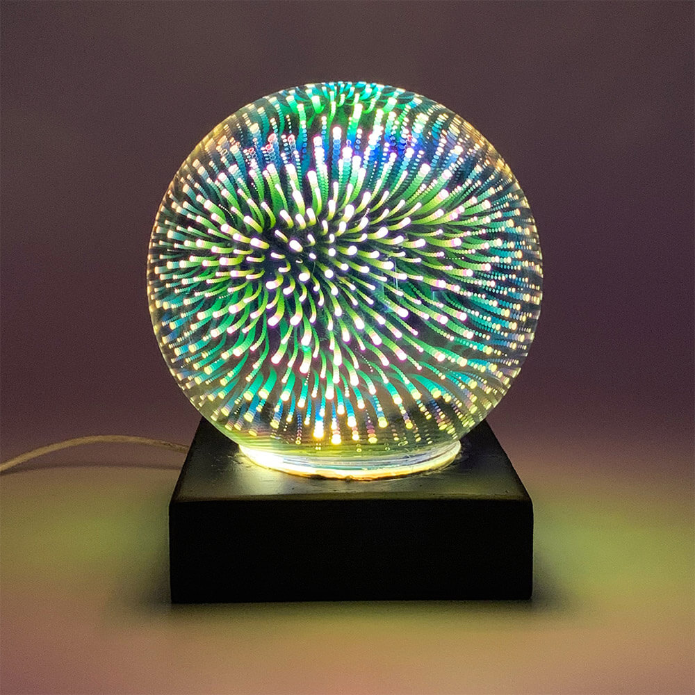 Image of Fiber Ball Lamp