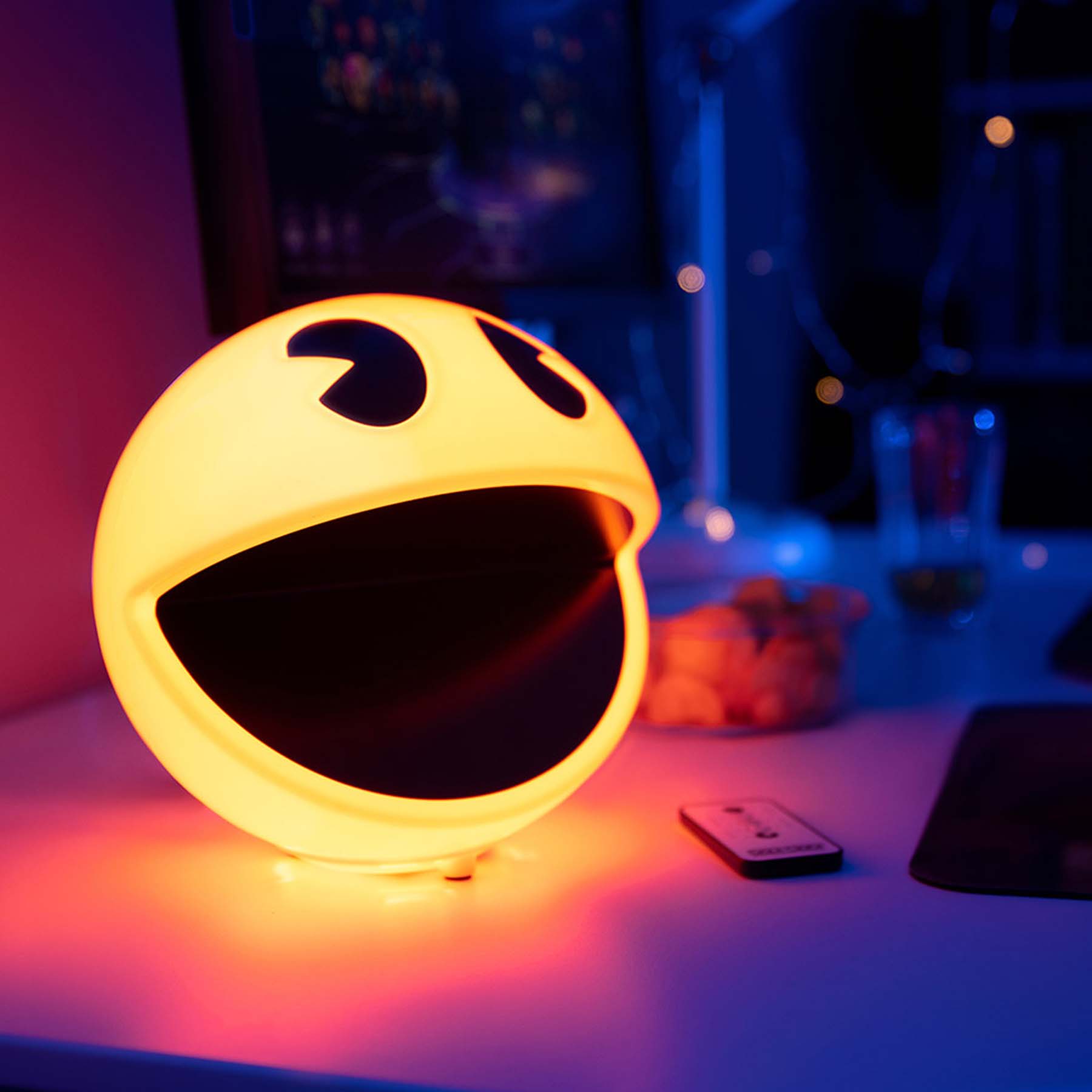 Image of Pac-Man Lampa med Ljudeffekter