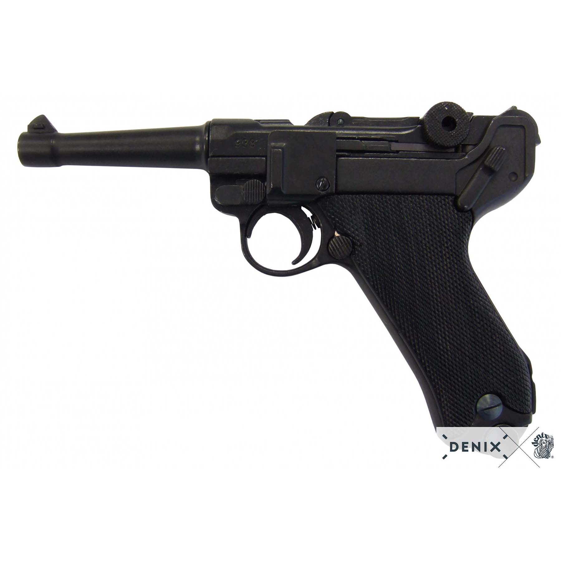 Image of Denix Parabellum Luger P08 Pistol, Germany 1898 Replika