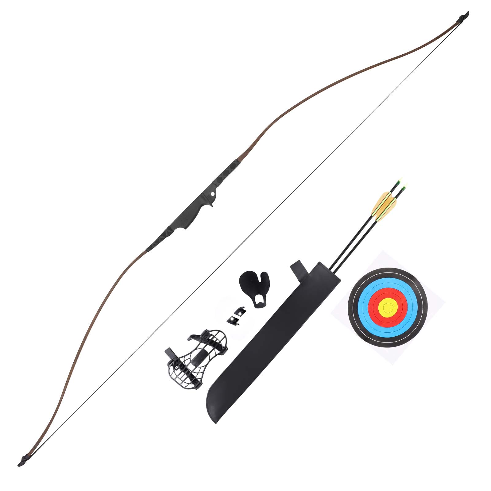 Image of EK Robin Hood Recurve Bow 30-35lbs 59” Wood