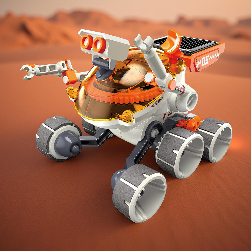 Image of Soldriven Rover Robot - Byggsats