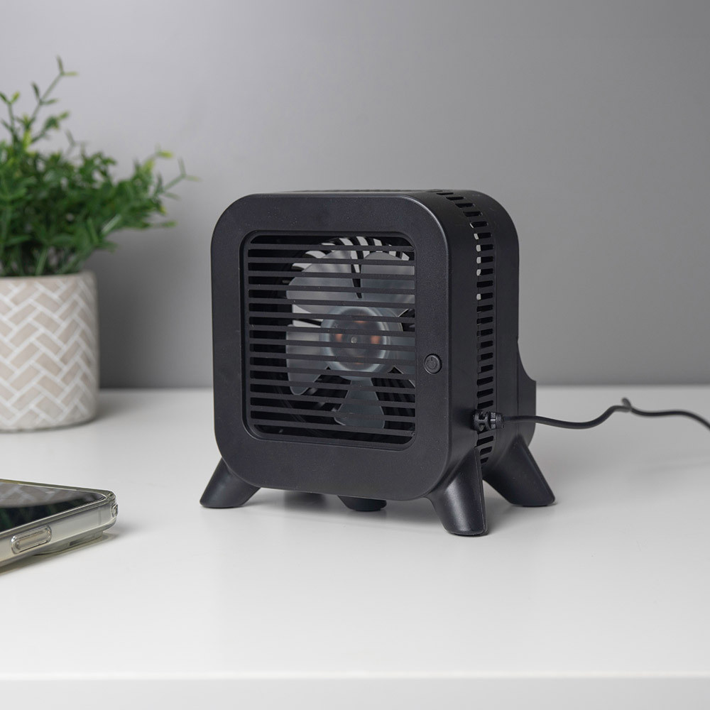 Image of Minibordsfläkt med Kylklamp