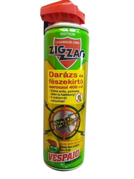 Zig Zag Darázs- és Poloskairtó 400 ml