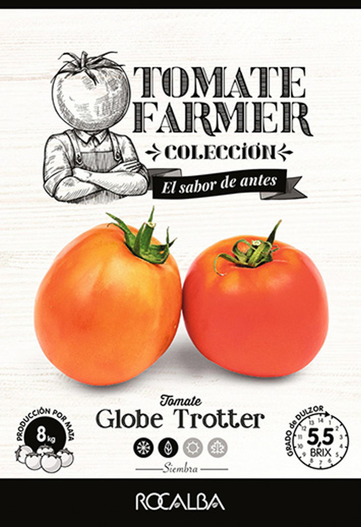 Paradicsom Globe Trotter (Farmer) Rocalba 20 szem