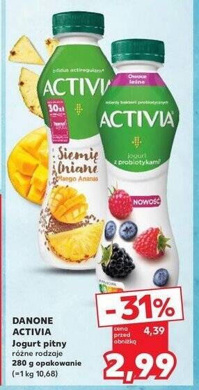 Jogurt owoce leśne Danone activia