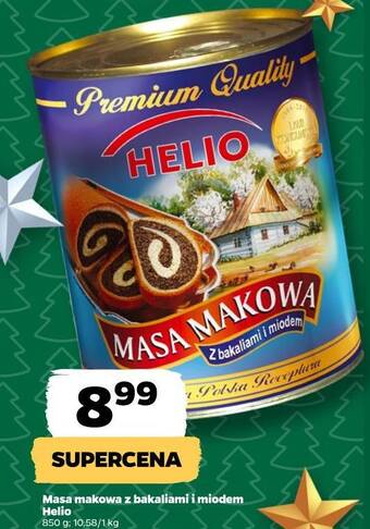 Masa makowa z bakaliami i miodem