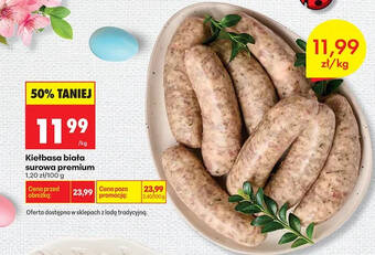 Kiełbasa biała surowa premium