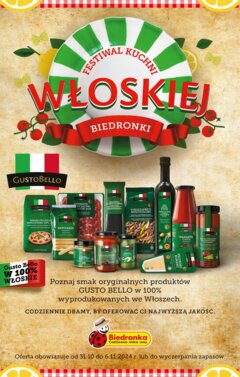 Biedronka - Festiwal kuchni włoskiej