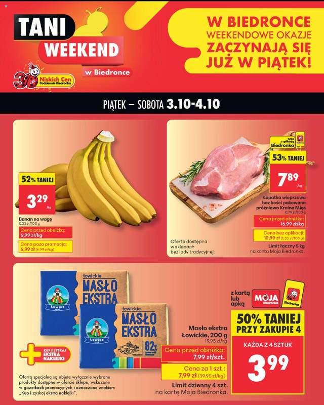 Biedronka - Tani weekend