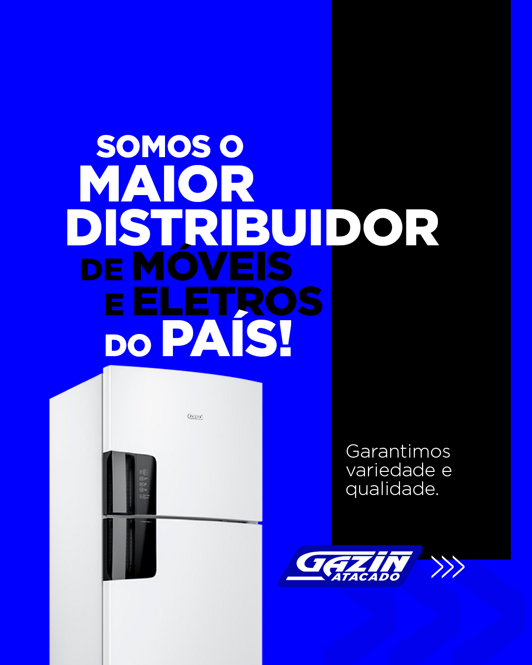 Com o Gazin Atacado, você pode contar com diferenciais que oferecem mais benefícios para a sua empresa.  Aqui você tem parceria, confiança e as melhores oportunidades para ir além.