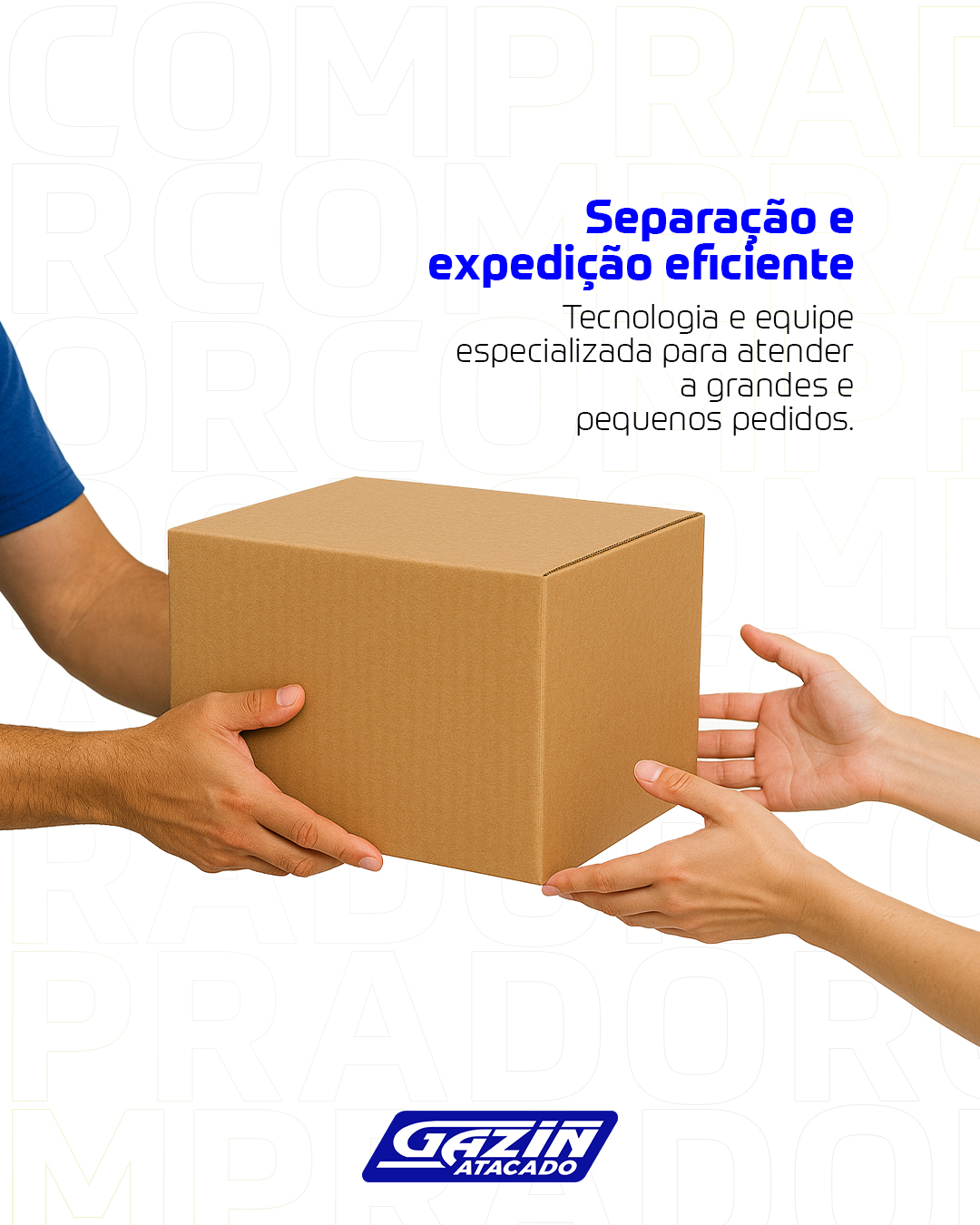 Por trás de cada pedido, existe uma estrutura completa preparada para atender você 💙 Com 10 centros de distribuição e frota própria, garantimos mais agilidade, eficiência e confiança em cada entrega.