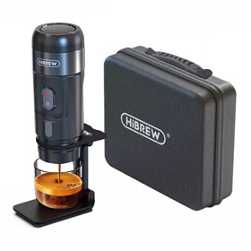 HiBREW H4A 80W Portable Car Coffee Machine3-in-1 Expresso Coffee Maker - Black