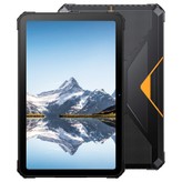 FOSSiBOT DT1 Rugged Tablet Android 13 10.4-inch 2000x1200 2K FHD+ MT8788 Octa-core 2.0GHz 8GB RAM(8GB Expansion)+256GB ROM 4G Dual SIM IP68 Water/Dust/Shock-proof 2.4/5GHz Dual WiFi GPS GALILEO GLONASS 11000mAh 18W Fast Reverse Charge-Orange