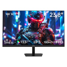 KTC H24F8 Gaming Monitor 23.8'' 1920*1080 16:9 Fast IPS Screen 180Hz Refresh Rate 1ms Response Time 1000:1 Contrast Ratio HDR10 135% sRGB Adaptive-Sync Dynamic Action Sync Game Assist Low Blue Light & Flicker-Free VESA Mount