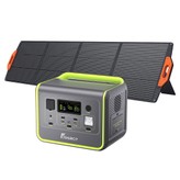 FOSSiBOT F800 Portable Power Station + FOSSiBOT SP200 Foldable Solar Panel 512Wh LiFePO4 Solar Generator