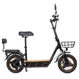 KuKirin C1 Pro Electric Scooter 500W Motor 48V 26Ah Battery 14-inch Pneumatic Tire Max 100km Range